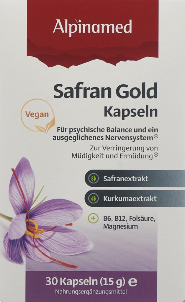 ALPINAMED Safran d'or caps 30 pce