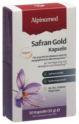 ALPINAMED Safran d'or caps 30 pce
