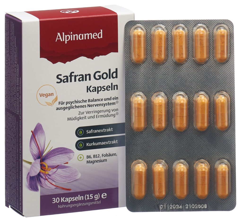 ALPINAMED Safran d'or caps 30 pce