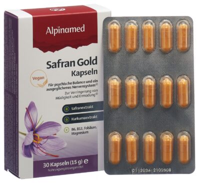ALPINAMED Safran d'or caps 30 pce