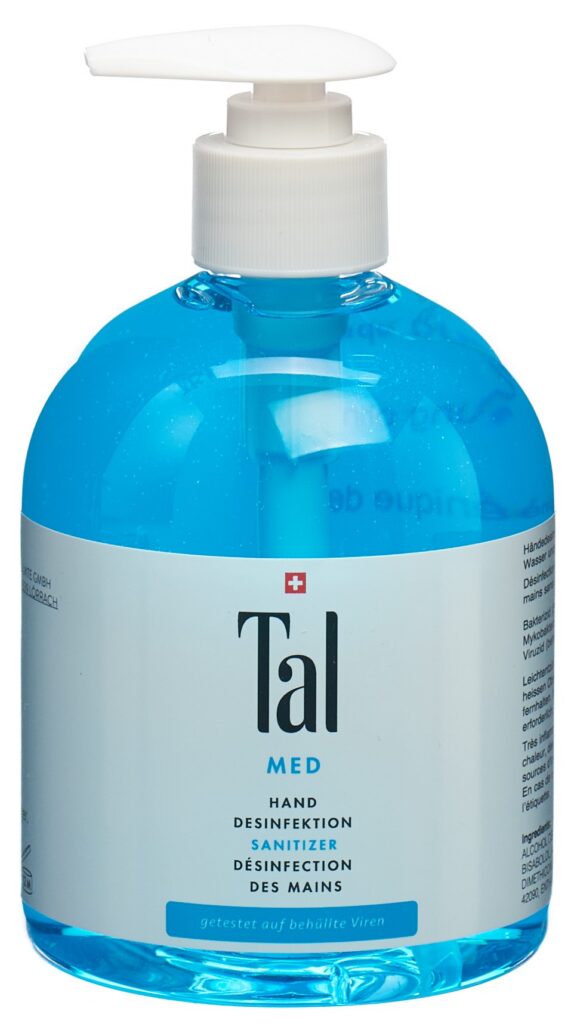TAL Med Hand Desinfektion Sanitizer dist 500 ml
