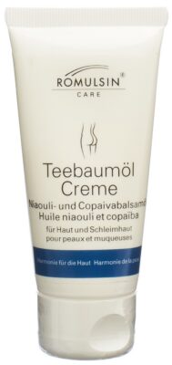 ROMULSIN Crème Huile d'arbre à thé tb 50 ml