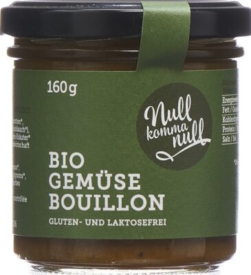 NULLKOMMANULL Bouillon de légumes verre 160 g
