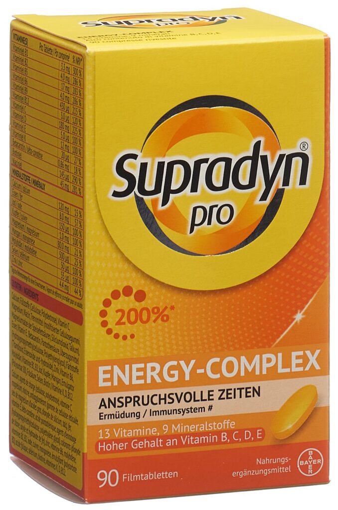 SUPRADYN pro energy-complex cpr pell bte 90 pce