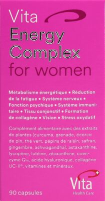 VITA ENERGY COMPLEX for women caps verre 90 pce