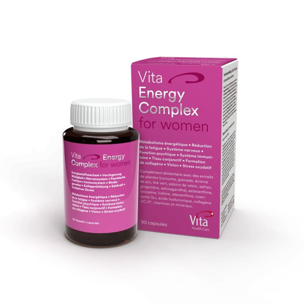 VITA ENERGY COMPLEX for women caps verre 90 pce