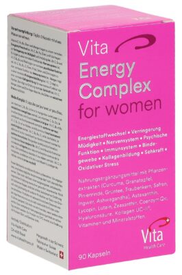 VITA ENERGY COMPLEX for women caps verre 90 pce