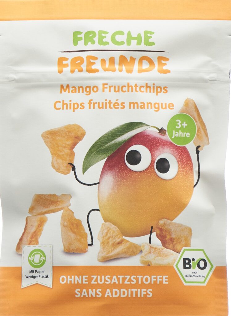 FRECHE FREUNDE chips fruits mangue sach 14 g