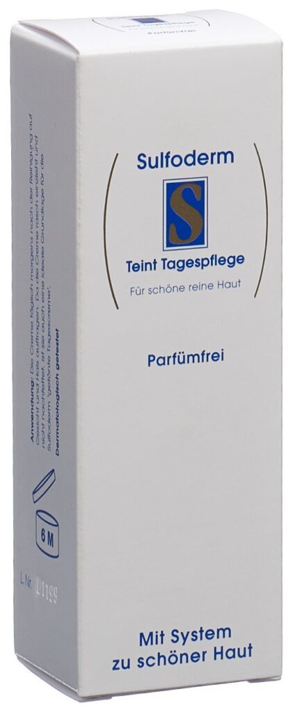 SULFODERM S teint soin jour (nouv) tb 40 ml