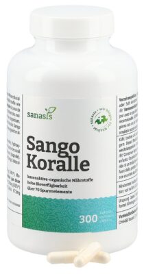 SANASIS sango koralle caps bte 300 pce