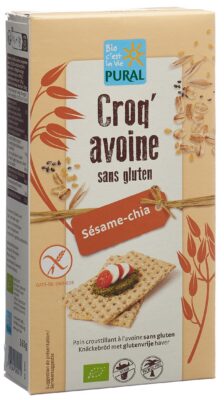 PURAL Croq'Hafer Sesam Chia glutenfrei 160 g
