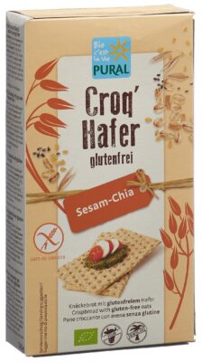 PURAL Croq'Hafer Sesam Chia glutenfrei 160 g