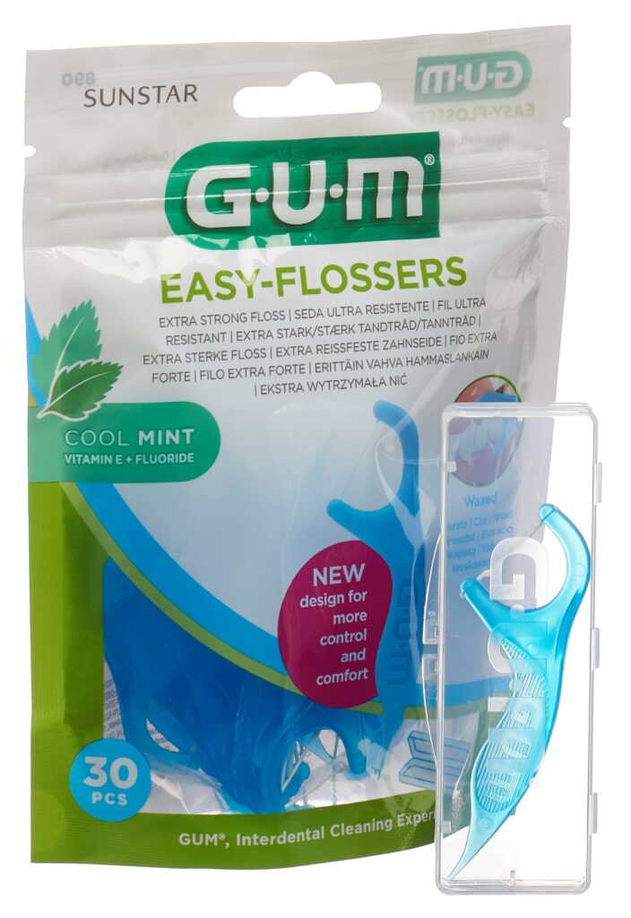 GUM Easy-Flossers sticks cool mint 30 pce