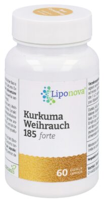 SANASIS liponova kurkuma enc caps 185 for 60 pce