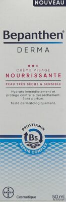 BEPANTHEN DERMA crème visage nourrissante 50 ml