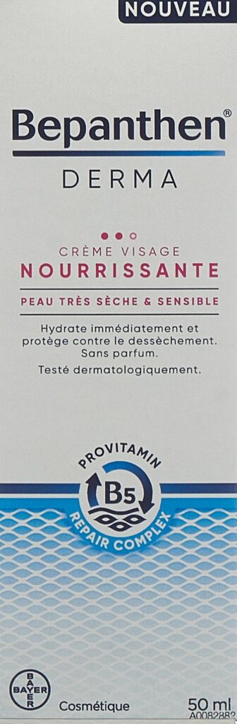 BEPANTHEN DERMA crème visage nourrissante 50 ml