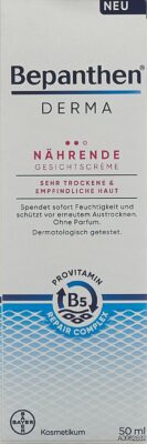 BEPANTHEN DERMA crème visage nourrissante 50 ml