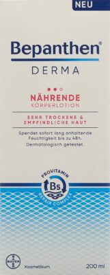 BEPANTHEN DERMA lot corporelle nourrissante 200 ml