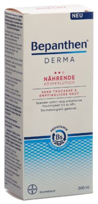 BEPANTHEN DERMA lot corporelle nourrissante 200 ml