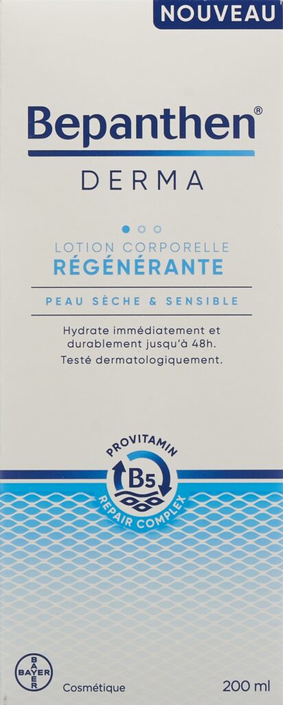 BEPANTHEN DERMA lot corporelle régénér tb 200 ml