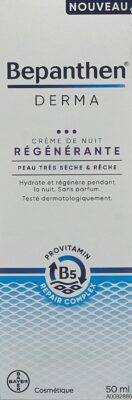 BEPANTHEN DERMA crème de nuit régénérante 50 ml