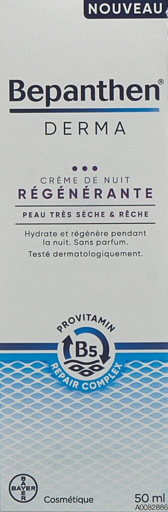 BEPANTHEN DERMA crème de nuit régénérante 50 ml