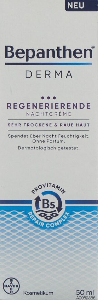 BEPANTHEN DERMA crème de nuit régénérante 50 ml