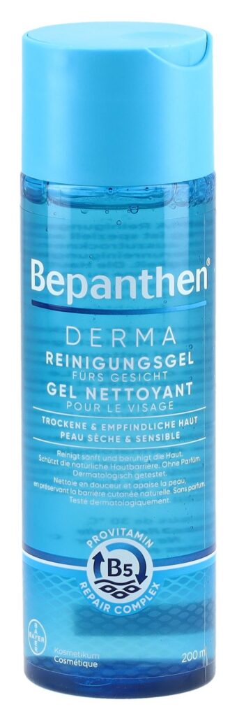BEPANTHEN DERMA gel nettoyant pour visage 200 ml