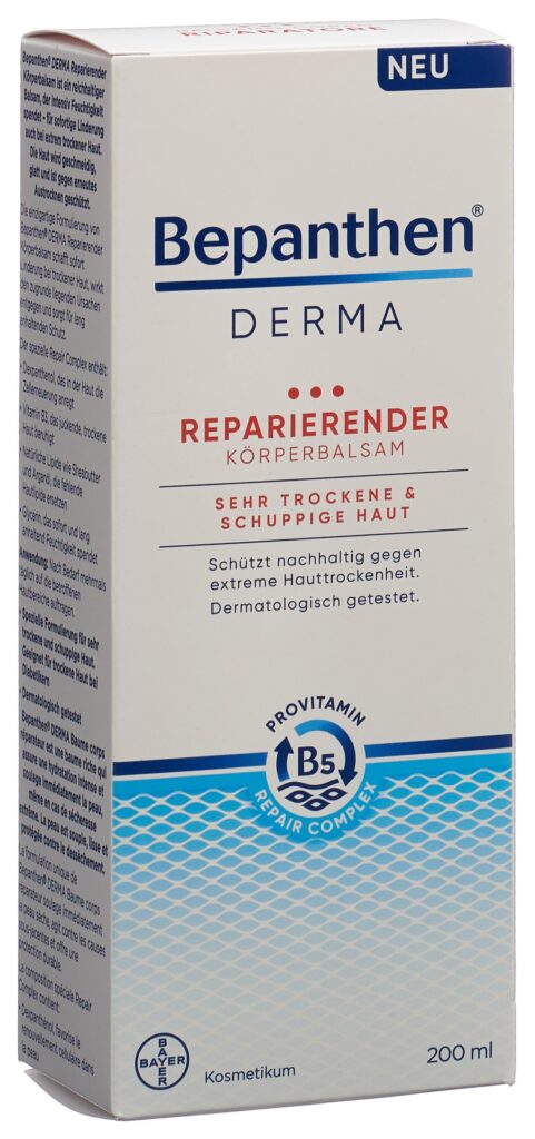 BEPANTHEN DERMA baume corps réparateur 200 ml