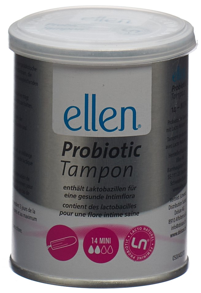 ELLEN mini Probiotic Tampon (nouveau) 14 pce