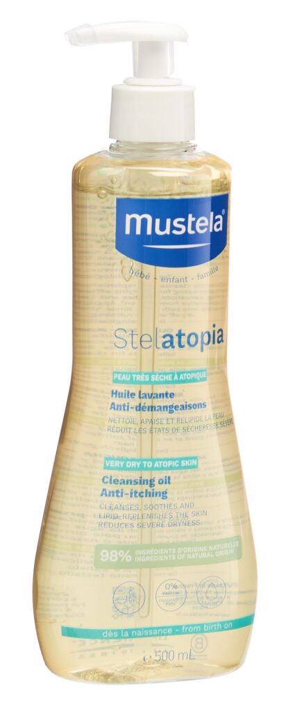 MUSTELA STELATOPIA Huile lavante peau atop 500 ml