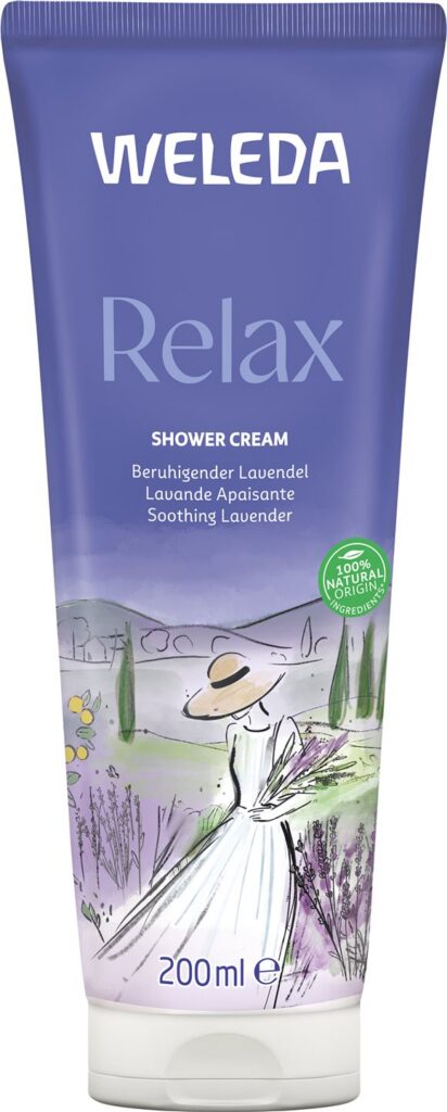 WELEDA shower cream relax lavande tb 200 ml