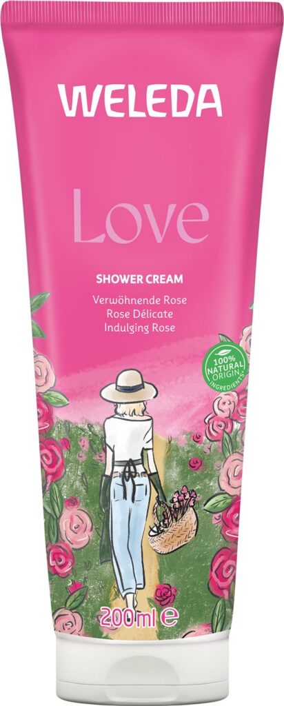 WELEDA Shower Cream Love Rose tb 200 ml
