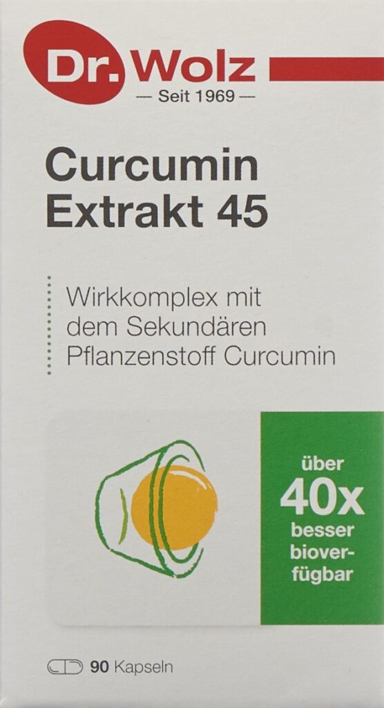 DR. WOLZ Extrait de curcumine 45 caps 90 pce