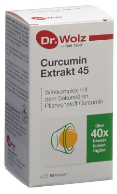 DR. WOLZ Extrait de curcumine 45 caps 90 pce