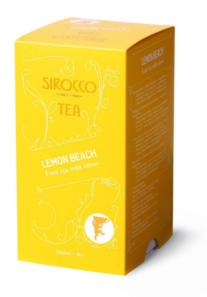 SIROCCO sachets de thé Lemon Beach 20 pce