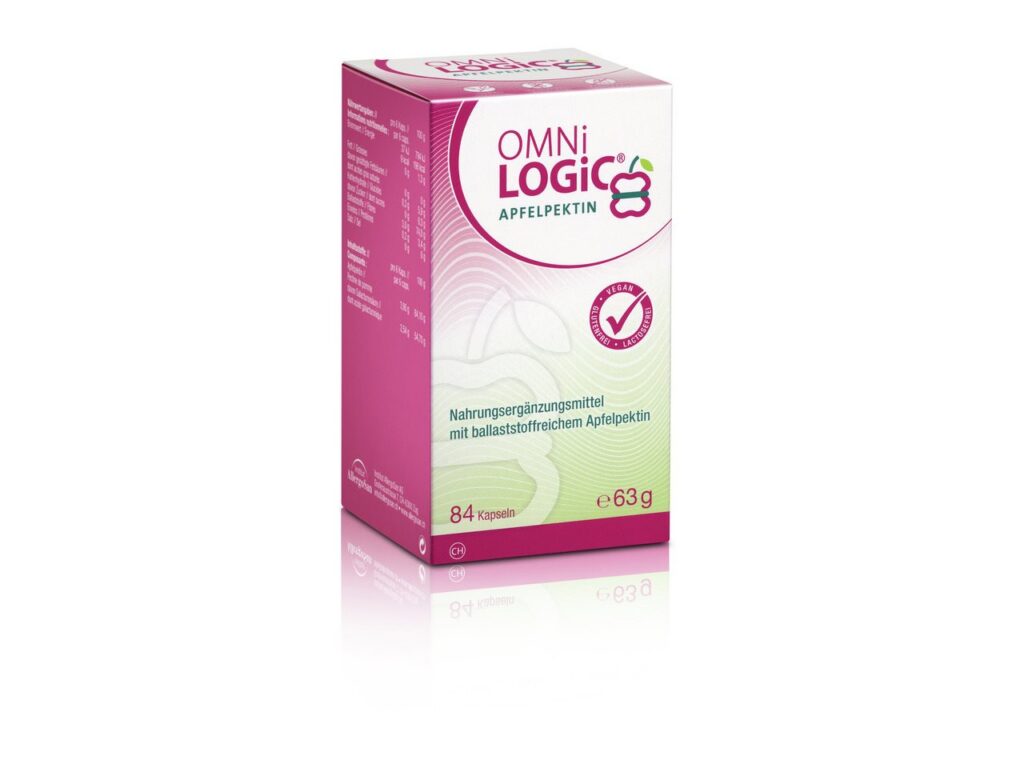 OMNI-LOGIC Apfelpektin caps bte 84 pce