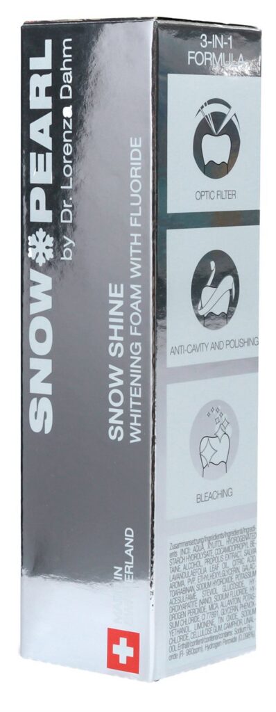 SNOW PEARL mousse blanchis SNOW SHINE fluor 50 ml