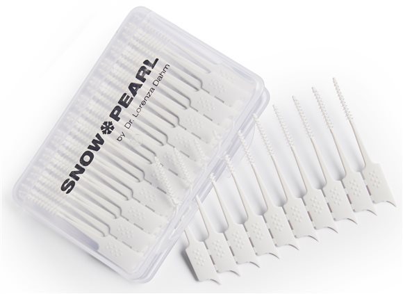 SNOW PEARL bâtonnets interdentaires silicon 40 pce