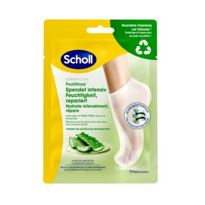 SCHOLL masque soin intens pieds aloe vera 2 pce