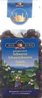 BIOKING cassis lyophilisés bio 50 g