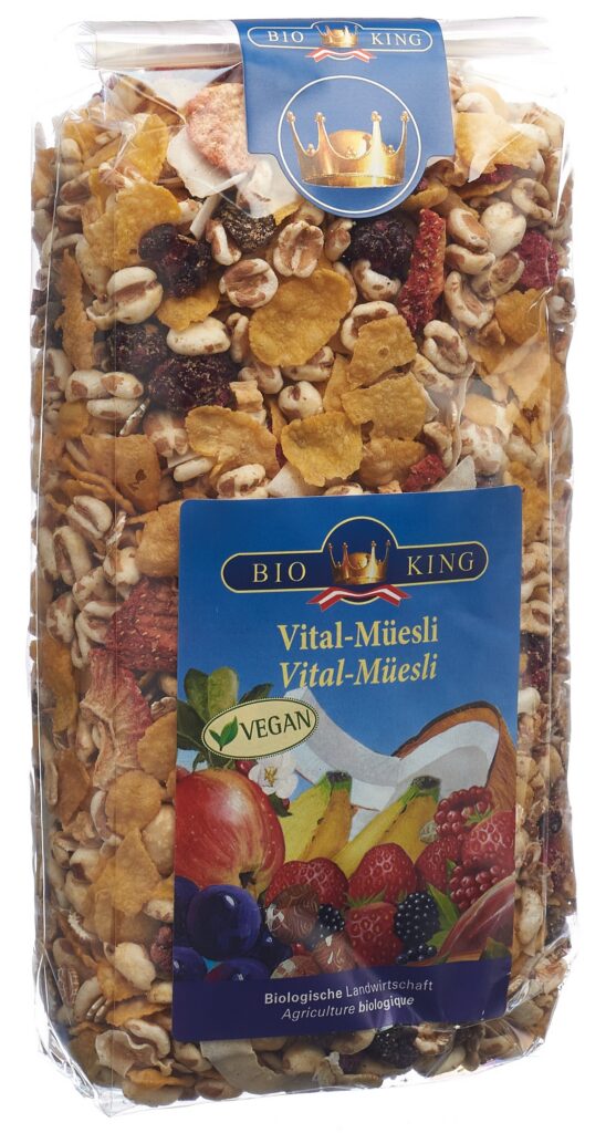 BIOKING vital muesli bio sach 375 g