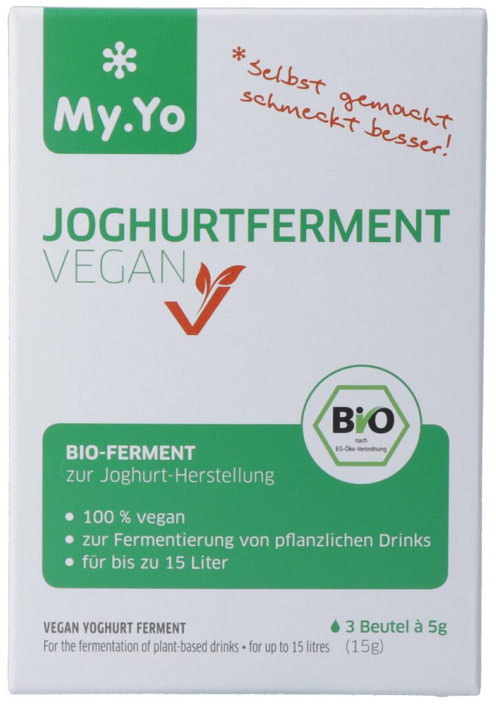 MY.YO Ferment de yaourt bio végane 3 x 5 g