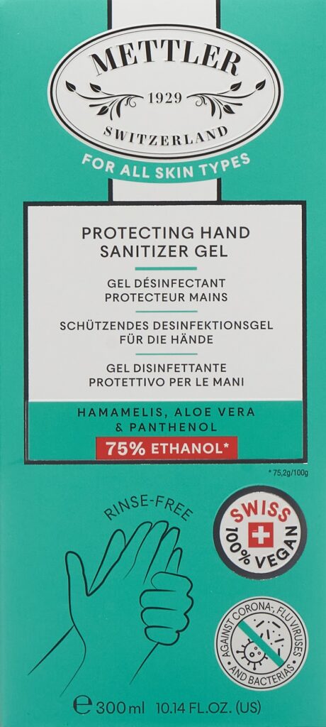 METTLER 1929 gel désinfectant protect mains 300 ml