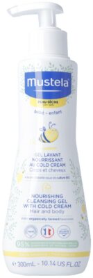 MUSTELA Gel lavant Cold Cream peau sèche 300 ml
