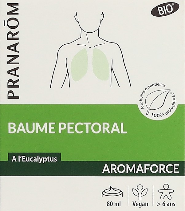 PRANAROM Aromaforce Brustbalsam Bio Topf 80 ml
