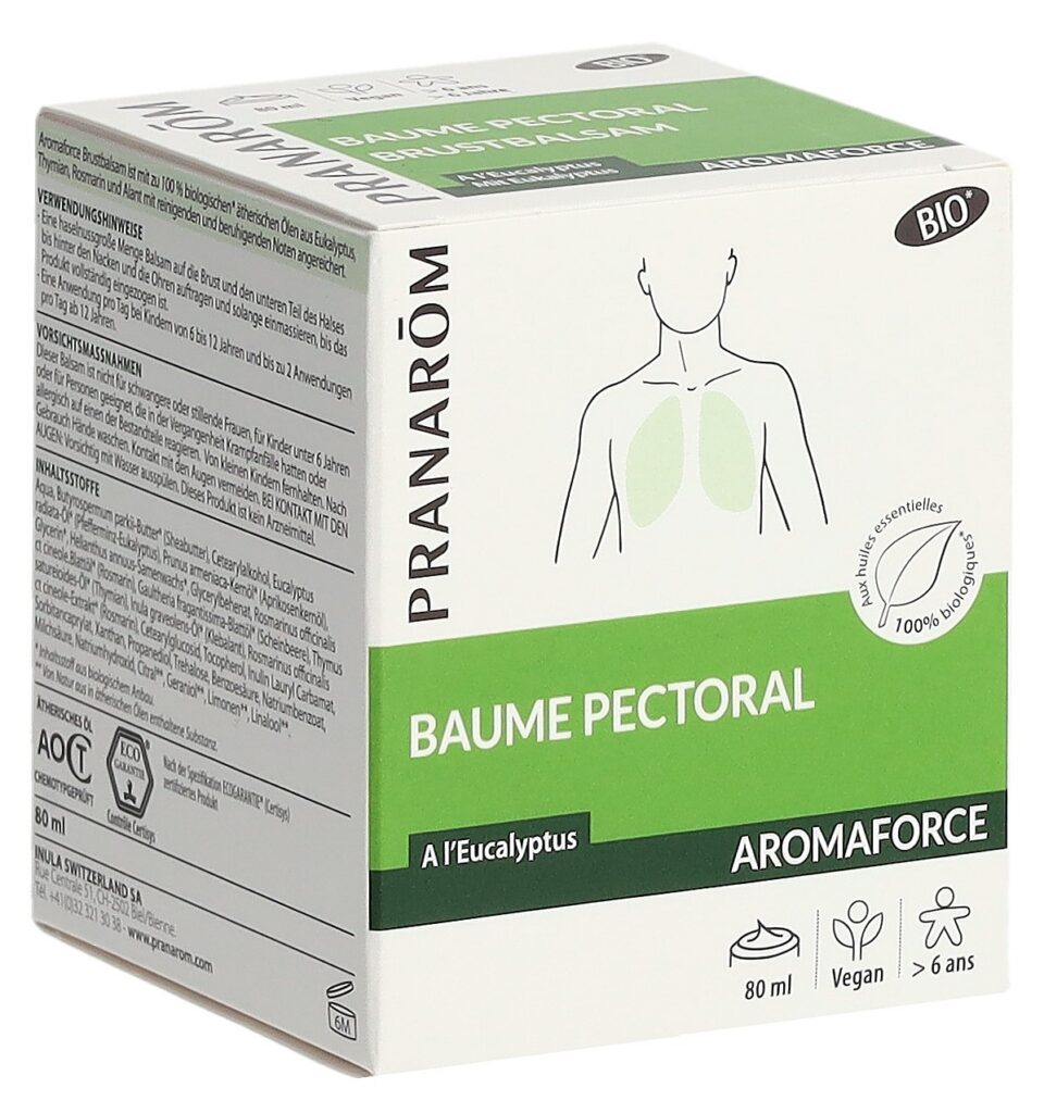 PRANAROM Aromaforce Brustbalsam Bio Topf 80 ml