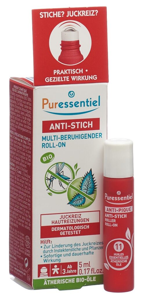 PURESSENTIEL anti-pique roll-on apaisant bio 5 ml