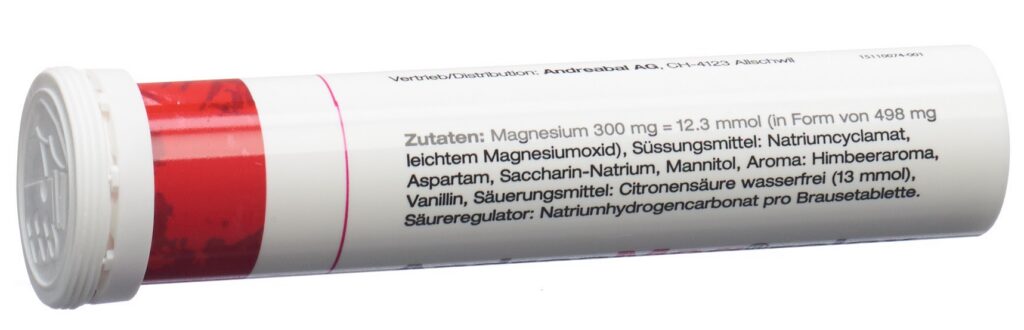 ANDREAMAG relax cpr eff goût framboise 20 pce