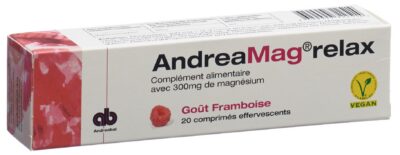 ANDREAMAG relax cpr eff goût framboise 20 pce
